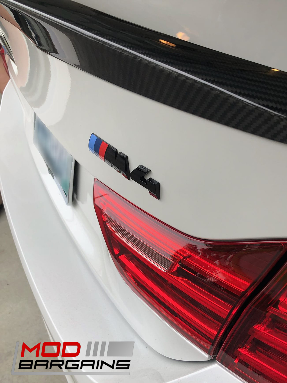 **Gloss Black OEM Competition Package Trunk Emblem for 2014+ BMW M4 ...